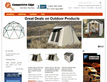 Tablet Screenshot of competitiveedgeproducts.net